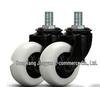 Nylon Front & Rear Casters for Razor Crazy Kart & Tool Cart Accessories