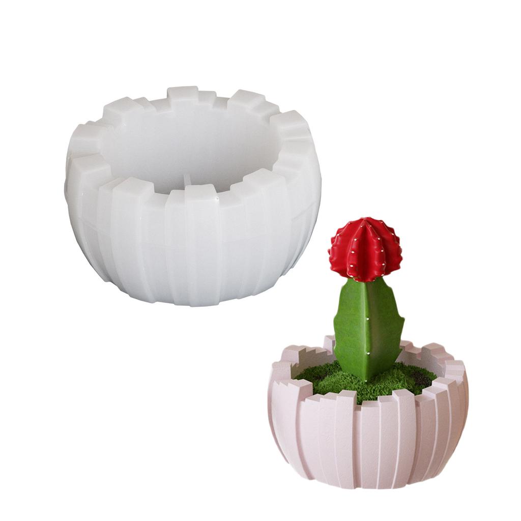 Epoxy Resin Storage Bowl Mold Flexible Striped Bowl Silicone Mold For DIY Enthusiasts And Craft Workshops
