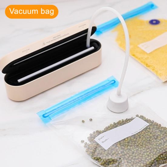 Automatic Vacuum Sealer Machine 60kPa Strong Suction 3 Modes Adjustable Easy to Use Cordless Rechargeable Food Sealer