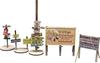 Asunaro Model 1/35 88 German Road Sign Set, Eastern Front 1, Leningrad, Miniature Accessory