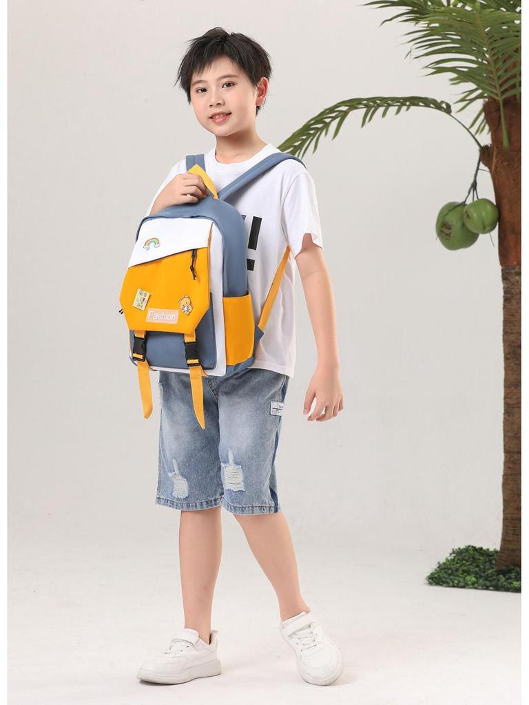 2025 Korean Kids' Backpack: Trendy, Lightweight, Casual for Boys in 1st & 2nd Grade