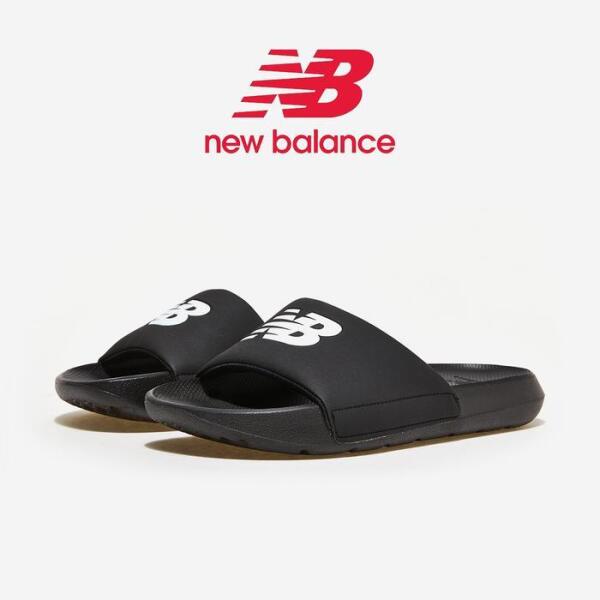New Balance Cushion Comfort Slide Slipper Black Sd6301gbk