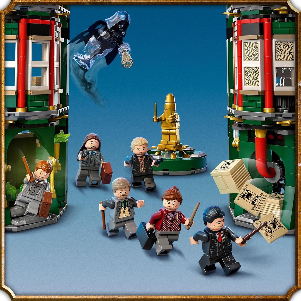 LEGO Harry Potter Zaubereiministerium™ 76403 Spielzeug-Bauspielzeug, Fantasy-Geschenk für Jungen und Mädchen, ab 9 Jahren
