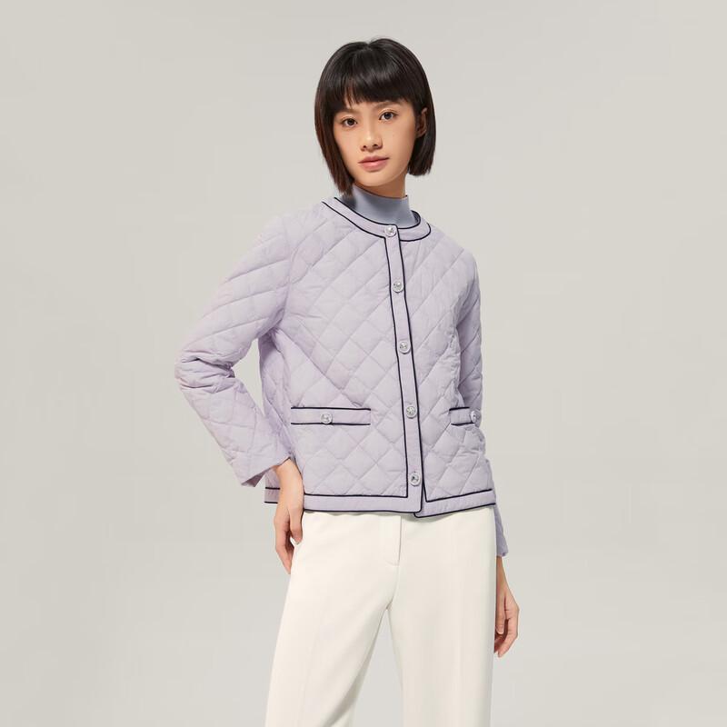 

OVV Women s Color Block Quilted Goose Down Jacket S