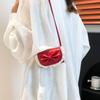 Niche Mini Handbag Bag Women's New Korean Version Fresh and Sweet Lace Shoulder Messenger Bag Fashionable Versatile Small Bag