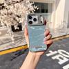 Apple Personalized Retro 17 Pro Max Landscape Painting Leather Phone Case with Borderless Large View for 12 Pro