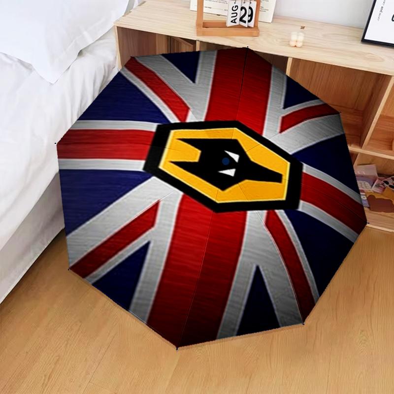 1PC Powerful Symbol Design Printed Umbrella Folding umbrella, automatic umbrella 8-Frame for Travel, camping Fan gifts Christmas Gifts