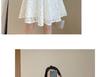 Elegant Lace A-Line Midi Dress - Summer 2025 New Arrival for Petite Women