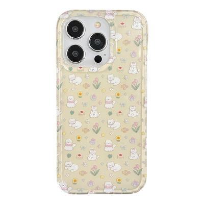 Kasuga for Apple West Highland Stand for For IPhone 16 Phone Case Transparent IMD Soft Frame for IPhone13