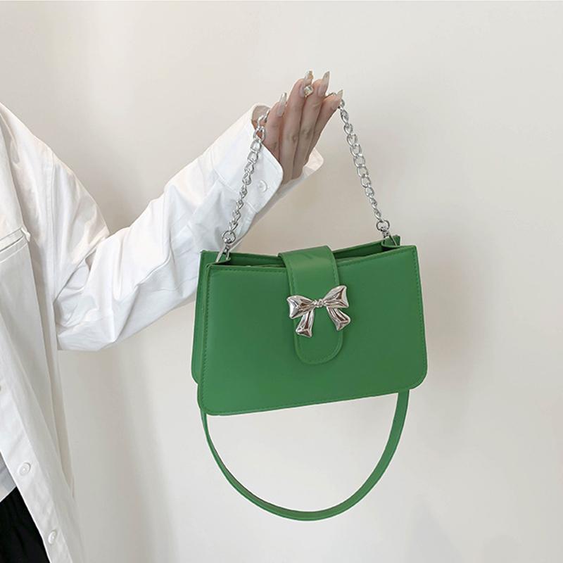 Korean Style Girl Princess Bag Cute Sweet Bow Chain Crossbody Bags for Girls Bowknot Hand Bags Purses and Handbags Gift KTB