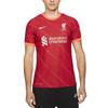 Nike 21-22 Season Fan Edition Liverpool Home Casual Sports Soccer/Football Short Sleeve T-shirt Red Men's DB2560-688