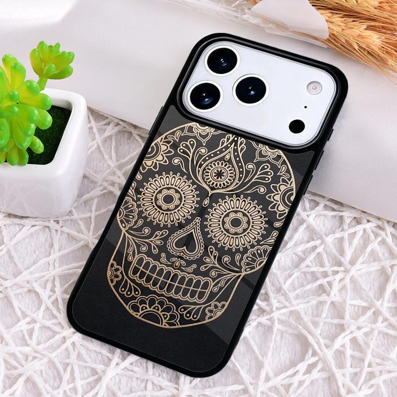 Horrible Skull Skeleton Phone Case for iPhone 17 Air 16 15 11 12 14 13 Pro Max Shockproof Cover