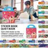 Early Education Sticker Book Develop Concentration With Reusable Stickers Of Animals Dinosaurs And Ocean Scenes