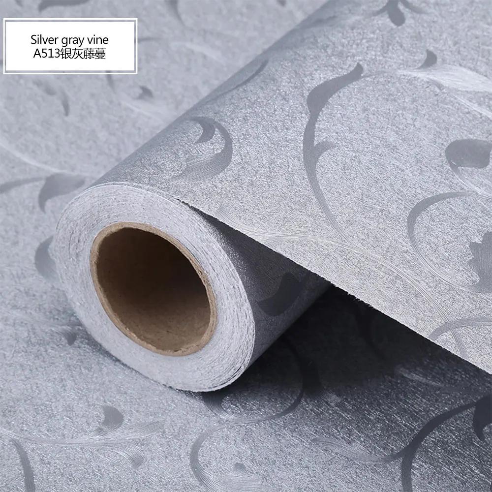 Vine Flower Pattern Self Adhesive Wallpaper Kitchen Waterproof Oil Resistant Decorative Wallpaper Self Adhesive
