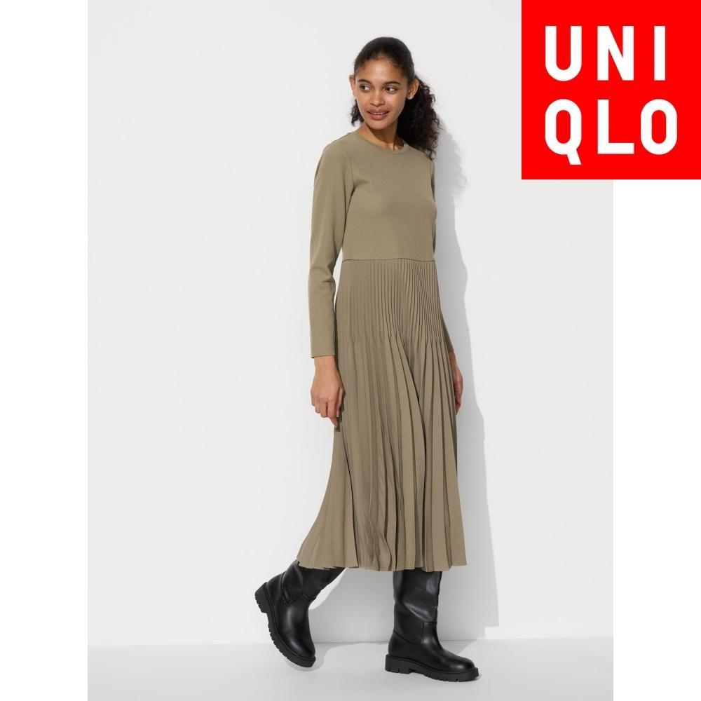 

Комбинированное платье UNIQLO JAPAN