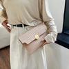 Women Felt Wallet for Women Coin Purse  Large Capacity Fashi Small Coin Envelope Bag Wallet Closure Solid candy colors Handbag