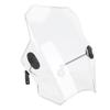 Clear Motorcycle Windshield Adjustable Wind Air Deflector Windscreen Front Flyscreen Replacement for Suzuki