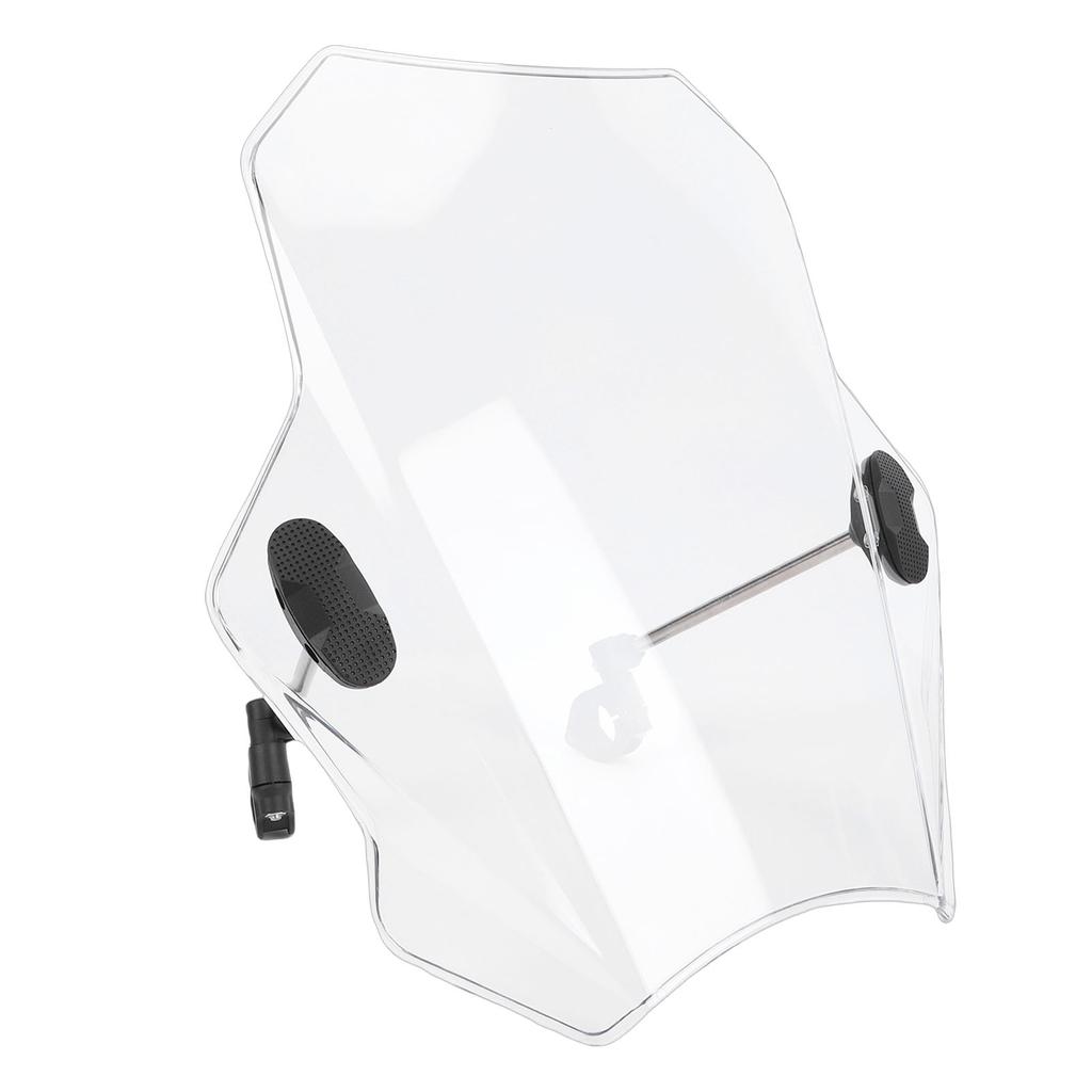 Clear Motorcycle Windshield Adjustable Wind Air Deflector Windscreen Front Flyscreen Replacement for Suzuki