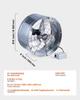 15" Gable Mount Fan 1300 CFM Attic Exhaust Fan with Adjustable Thermostat