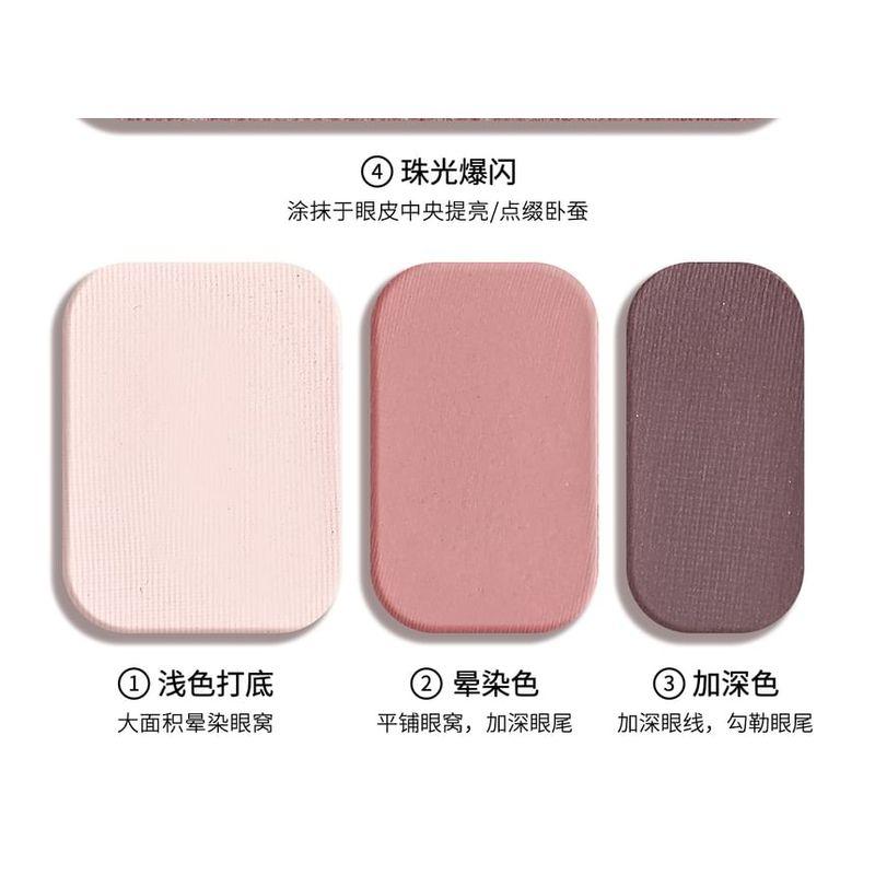 CCSHEER - Let It Be 4-Color Eyeshadow Palette - 3 Types