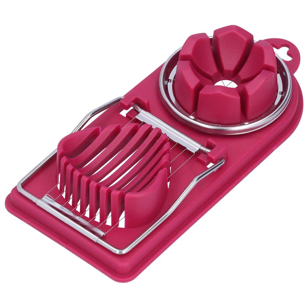 Egg Cutter Household Stainless Steel Wire Egg Cutter Safe Easy To Operate for Hard Boiled Eggs