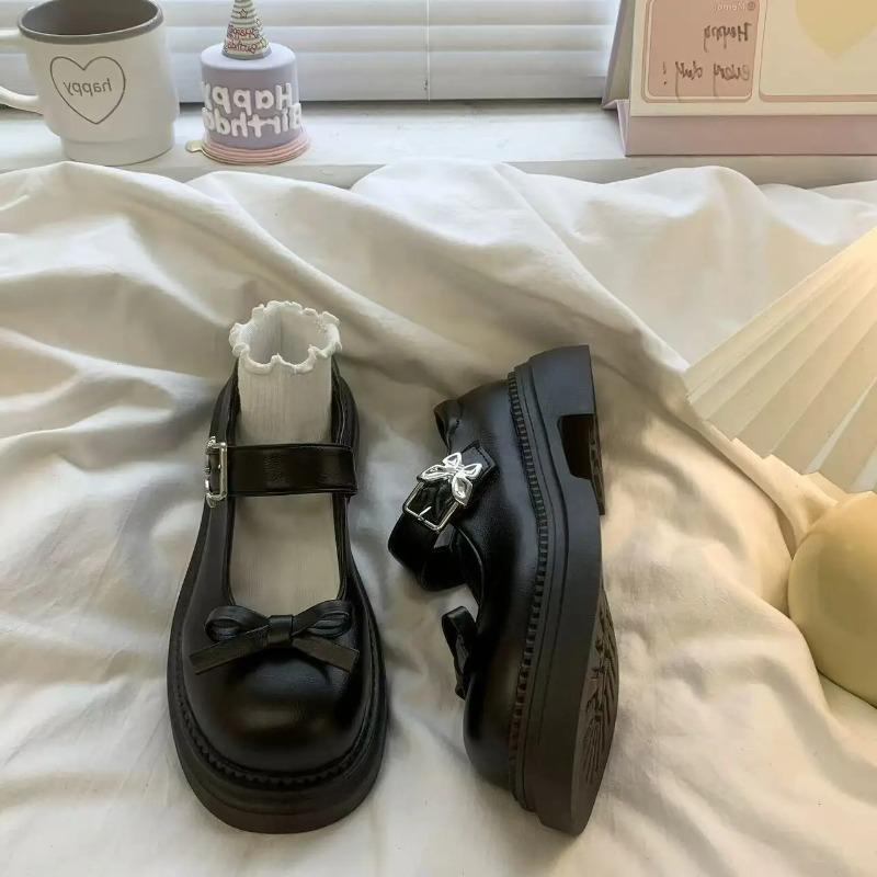 Mary Jane Shoes Sweet College Style Women Single Shoes Japanese Style Jk Skirt Shoe Platform Small Leather Footwear Women Shoes
