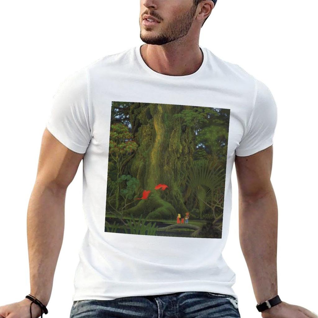 Japanese Art Hiroo Isono Landscape Paintings Tshirt T Shirts For Unisex Cotton Funny Cotton T Shirts Unisex 100 Tshirt