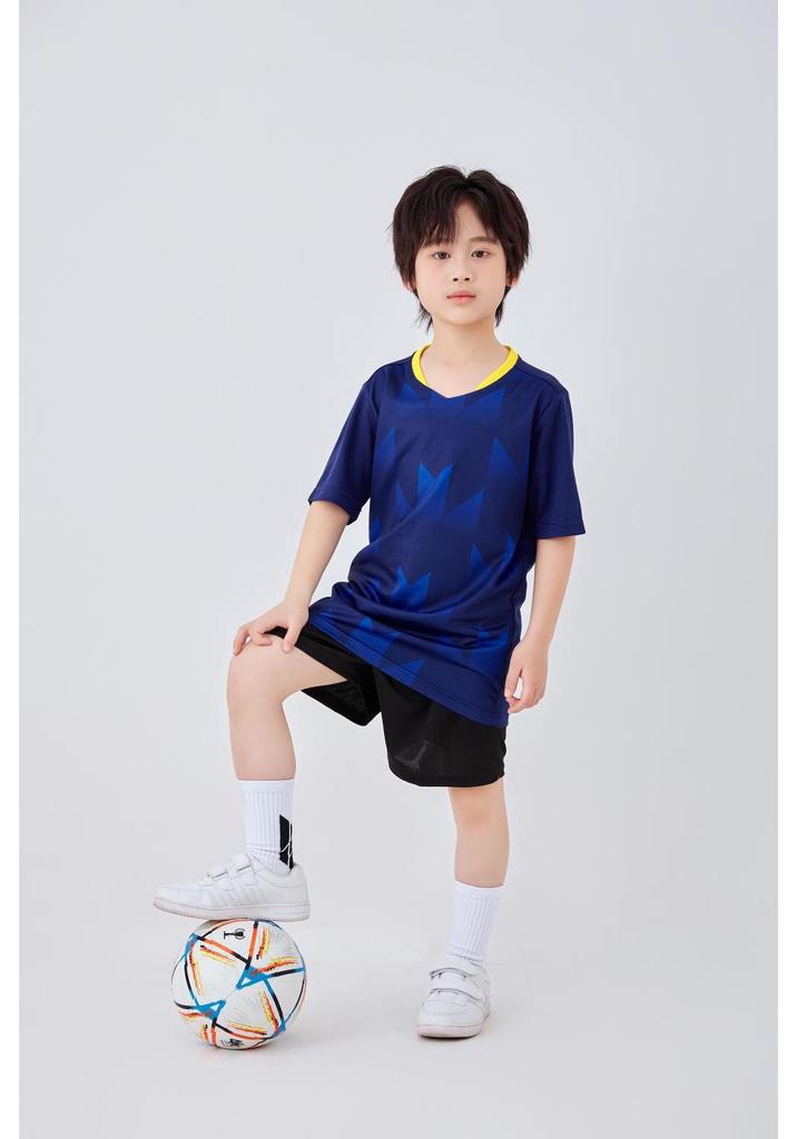 Village Team Football Jersey Set: Adult & Children Training Wear, Club Competition Sports Uniform.