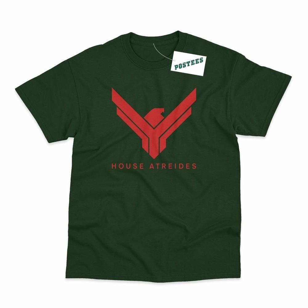 

House Atreides Emblem Logo Inspired by Dune Printed T-Shirt 4XL