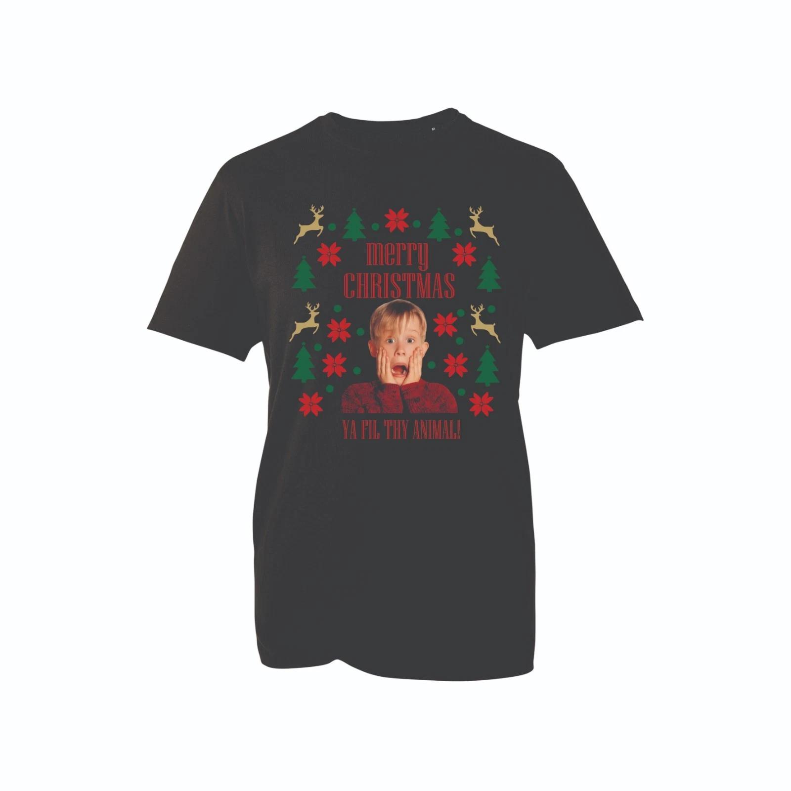 Funny Ugly Christmas Sweater T-shirt | Retro Holiday Party Tee 3XL