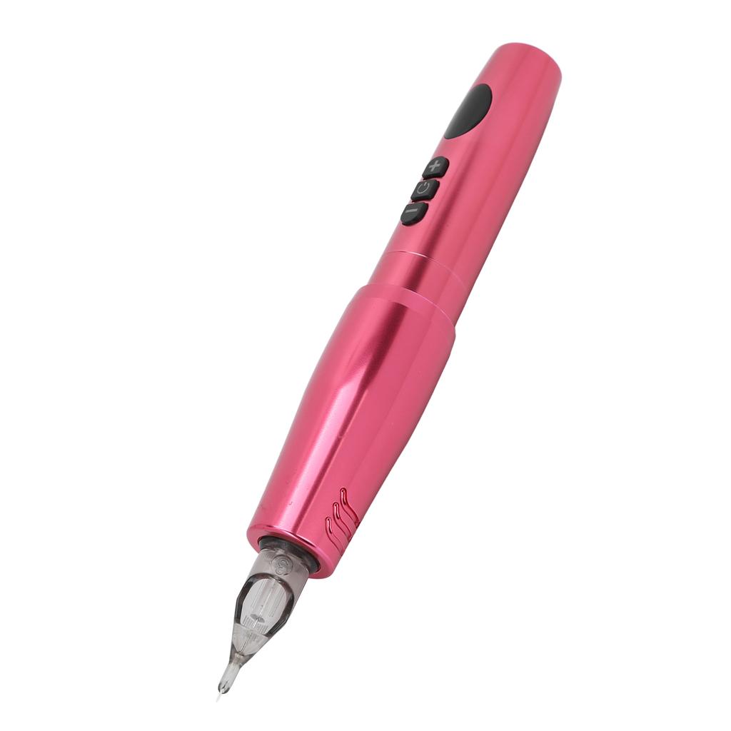 LCD Battery Rotary Tattoo Pen Aluminum Alloy Ergonomic Cordless Power Supply Motor Tattoo Machine