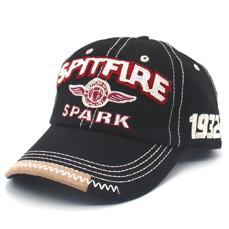 Алфанумерическая вышитая бейсболка, популярная кепка, трендовая уличная шляпа на четыре сезона adjustable