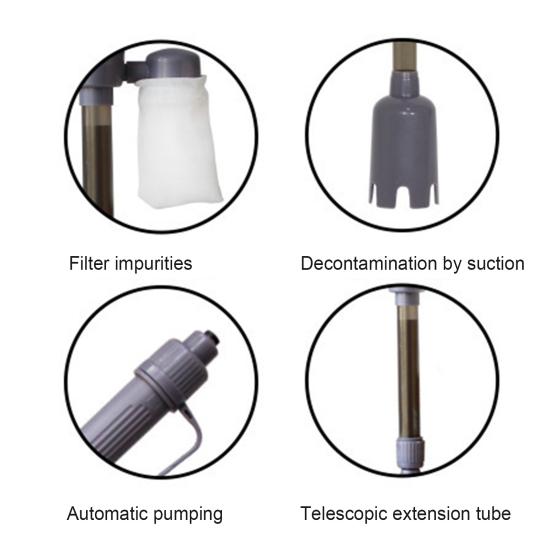 Electric Water Cleaner Fish Tank Sand-wash Device Aquarium Fecal Suction Filter