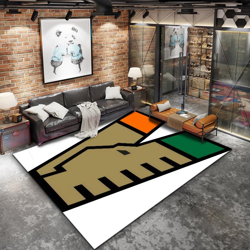 Venezia Fc Carpet Rug for Living Room Bedroom Home Sofa Decoration,Kids play Nonslip Floor Mat