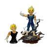 Dragon Ball Majin Vegeta Light-Up Anime Figure with Extra Hands & Heads