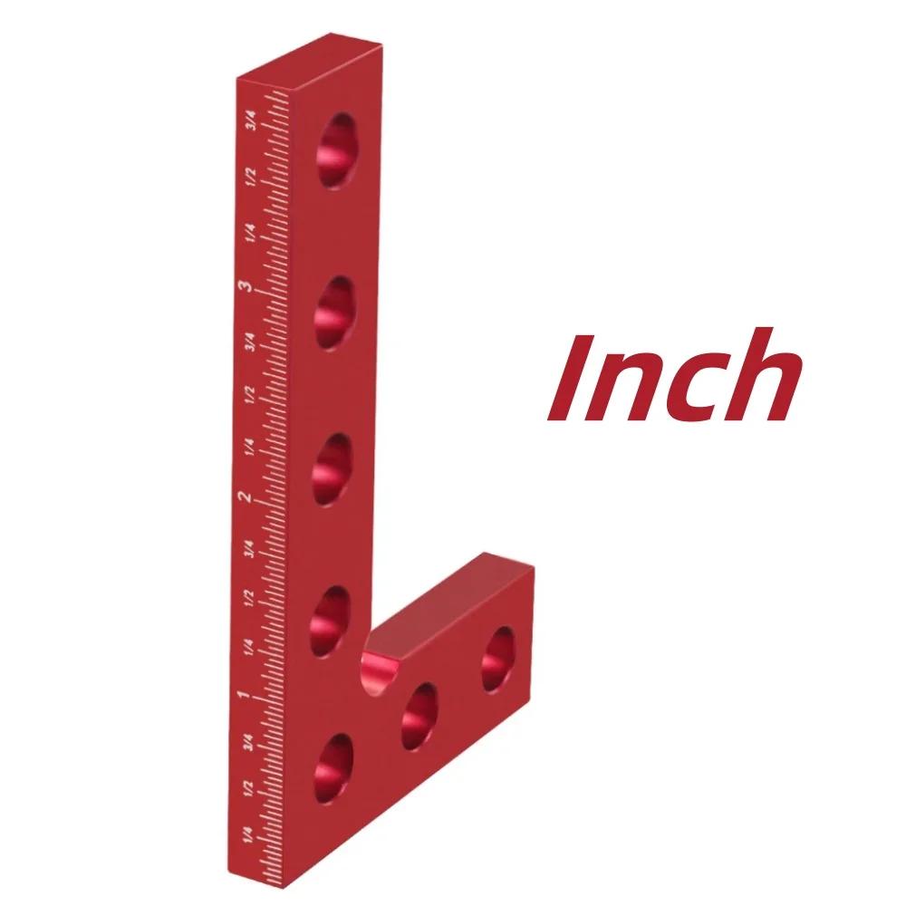 

Woodworking 90 Degree Precision Square Edge Marking Tool, Aluminum Carpentry Pocket Marking Square Gauge,Right Angle Ruler L-100MM