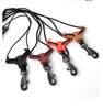 Saxophone Double Shoulder Brown Cowhide Neck Strap for Students, Adults, and Children