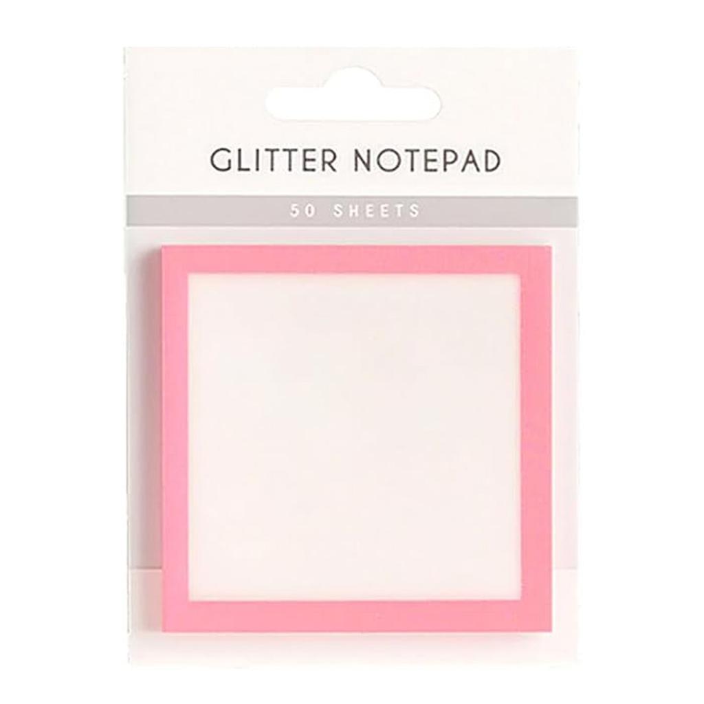 Glitter Sticky Notepad Multi-Purpose Transparent Sticky Notes Self-Adhesive Note Small Memo Pads To Do List