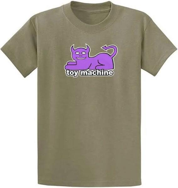 26 Toy Machine Devil Cat Shirt Skateboards New Unisex T-Shirt M