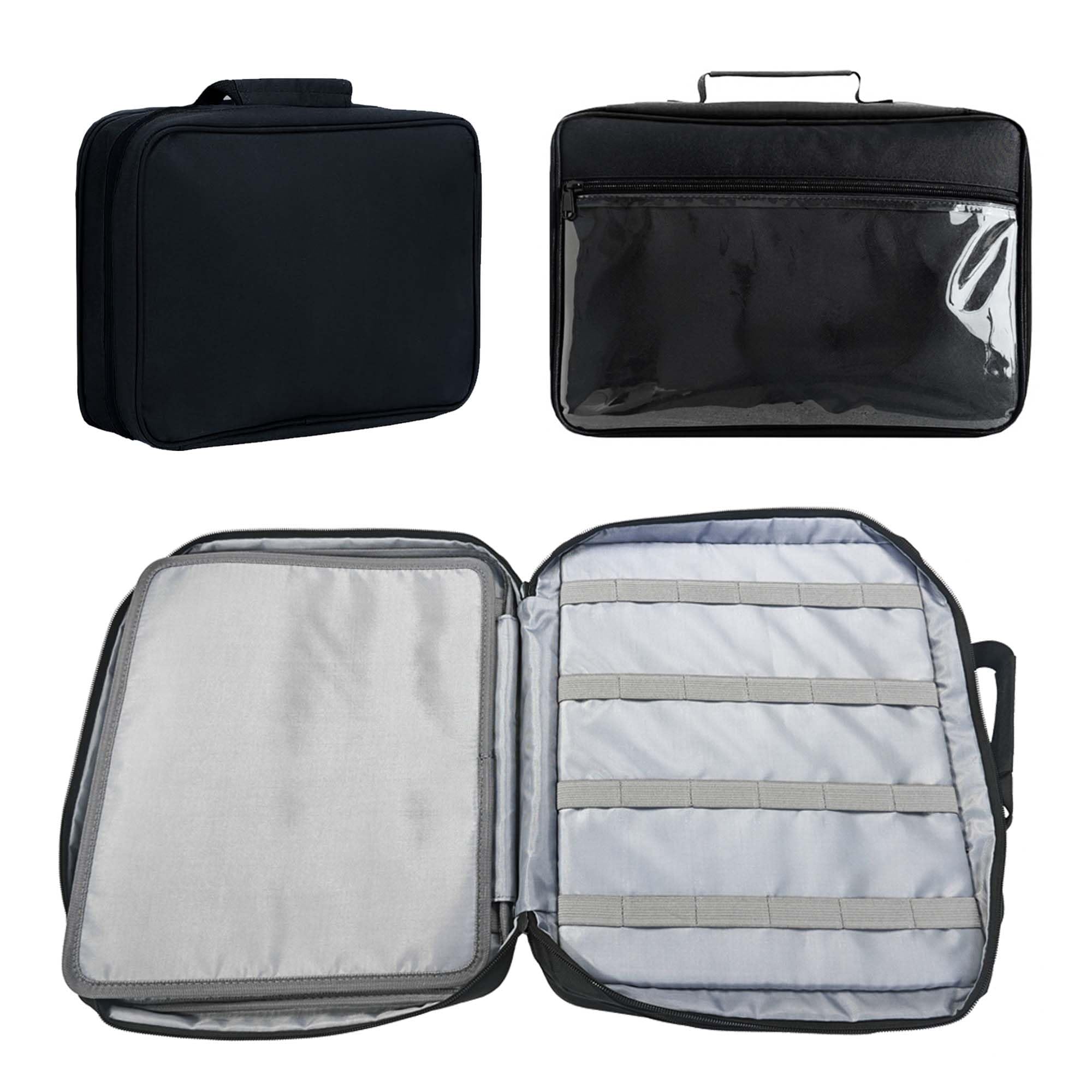 

Кейс для хранения 96 мини-машинок Hot Wheels®/Matchbox® совместимых, 37,8 см (черный)