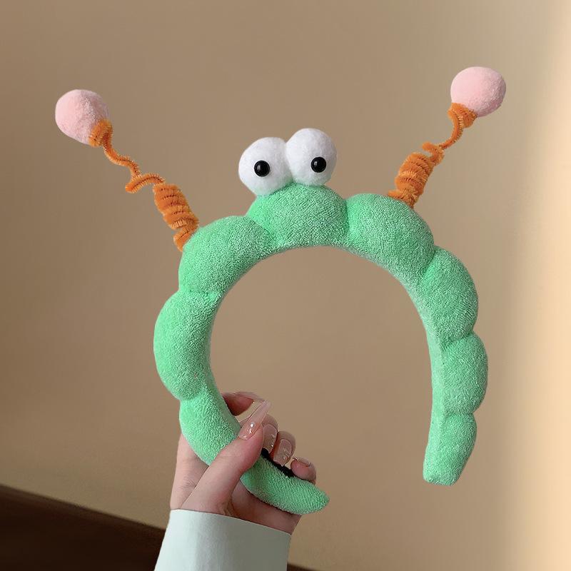 

Милые плюшевые повязки на голову с животными для женщин: Аксессуары для волос осень/зима для маски для лица и выхода в свет