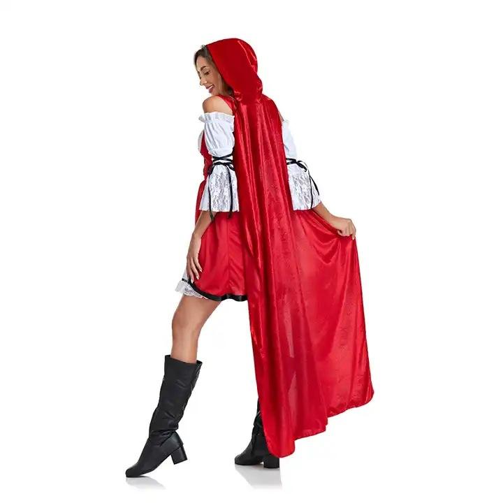 Cosplay Halloween new Little Red Riding Hood game uniform fairy tale forest adventure stage costume
