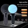 Motorcycle Mini Round Handlebar Rearview Mirror - Integrated Die-Cast Reflective Mirror
