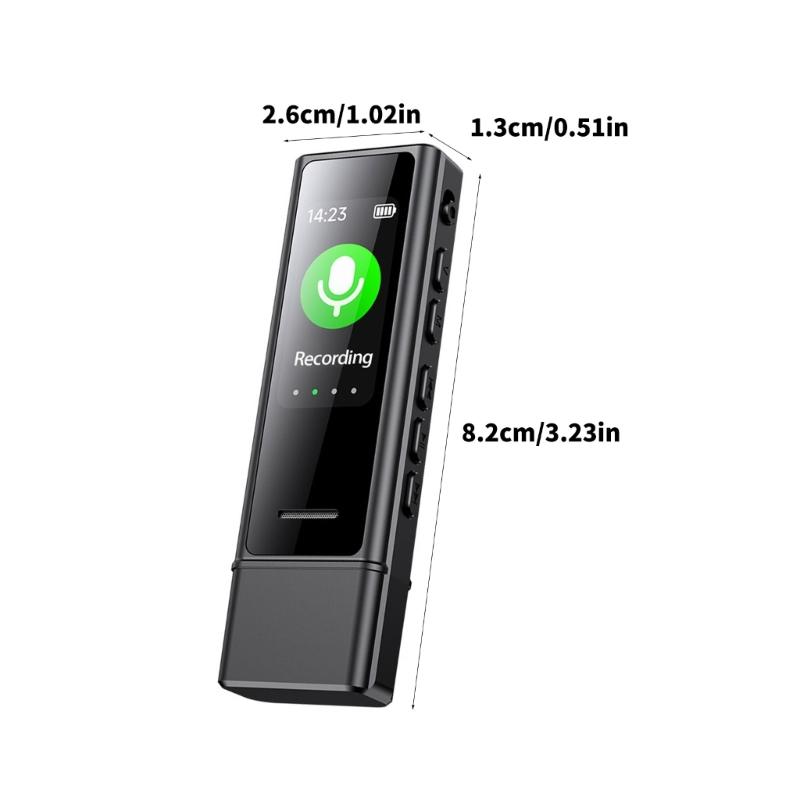 USB Pocket Voice Activated Recorder MP3 Music Player Professional Noise Cancellation Digital Sound Record Device