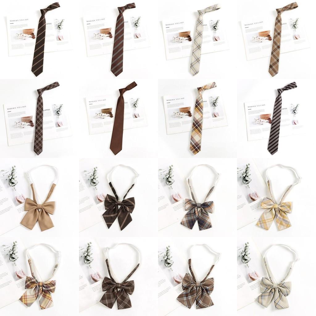 Childrens Checkered Pattern Necktie With Retro Plaid For Casual School Wear