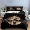 Harley-Davidson Australia Design Bedding Duvet Cover Set Duvet Cover Pillowcases  (1*Duvet Cover 2*Pillowcases, Without Duvet Insert)