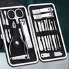 21pcs Manicure Kit, Travel Essentials Nail Kit, Includes Nail Clippers, Nail File and Pedicure Tools for Feet Pedicure Kit,