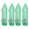 4Pcs Fishing LED Lure Light Underwater Lure Lamp Waterproof Bait Light Green with Box