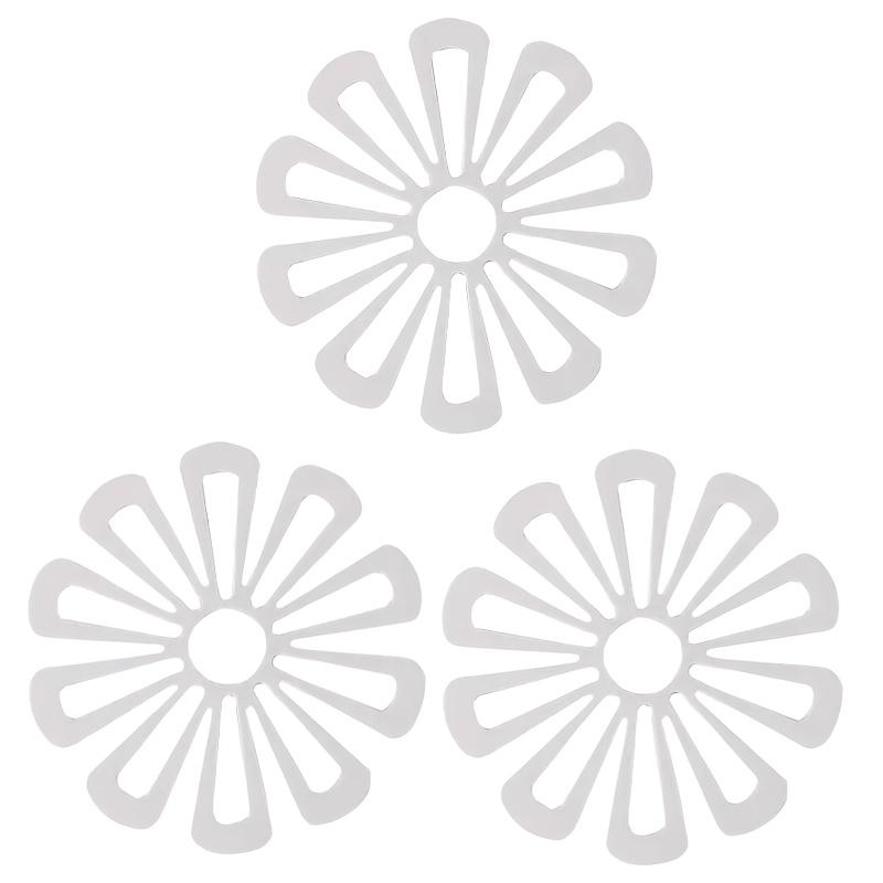 3pcsHeat-insulating Mats for Dishes, Casseroles, Dining Tables, Anti-scalding Mats for Cups, and Mats for Hot Water Kettles