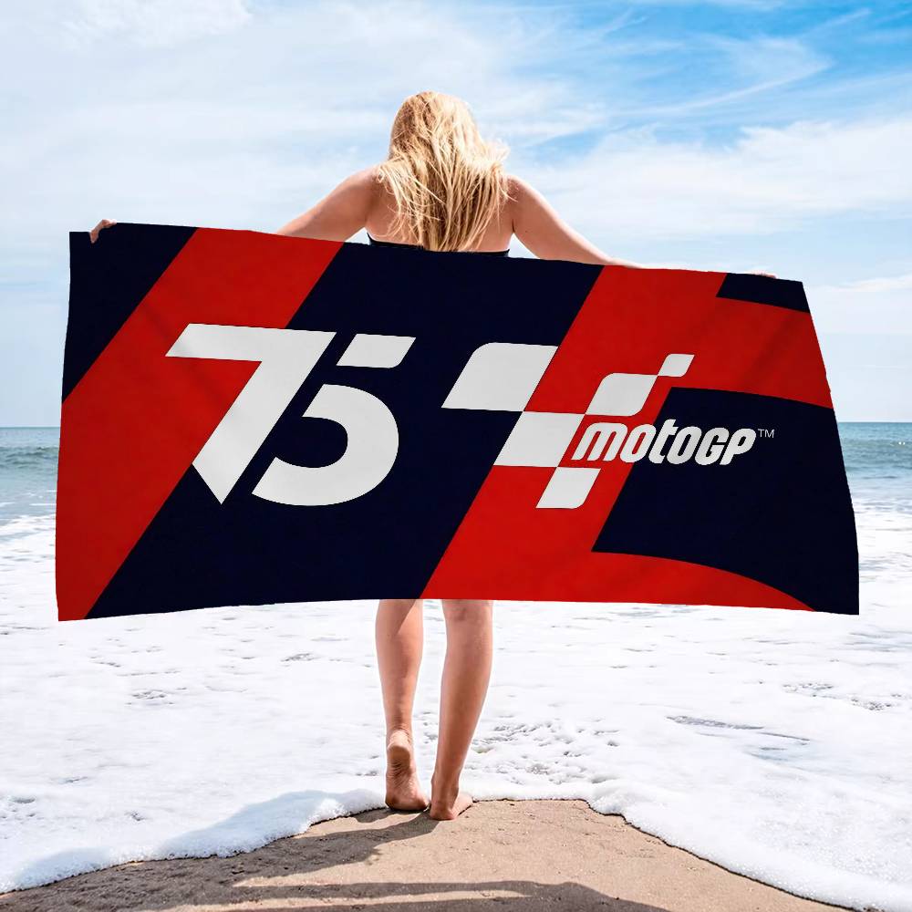 Moto Gp Motorcycle Racing Beach Towel Colorful Bath Towels For Girl Microfiber Quick Dry Sand Free Beach Yoga Spa Gym Pool